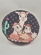 Nici Kissen Lama Baby Cloudi Modell 45411 Rund Kinder (ca. 30 cm) Guter Zustand