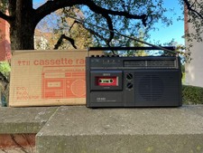 RFT DDR Radio Kassetten Recorder KR660 VEB Stern neue Ritzel & Riemen top in OVP