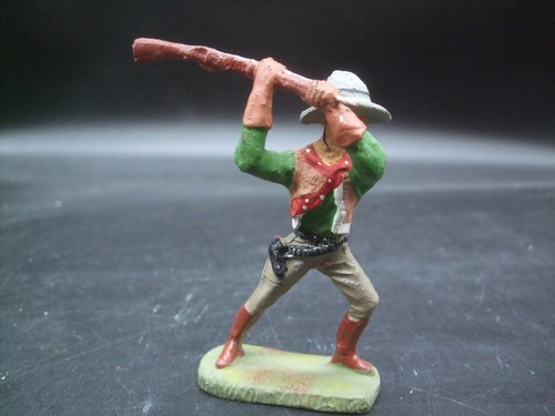 Elastolin cowboy mit gewehr - mit,
