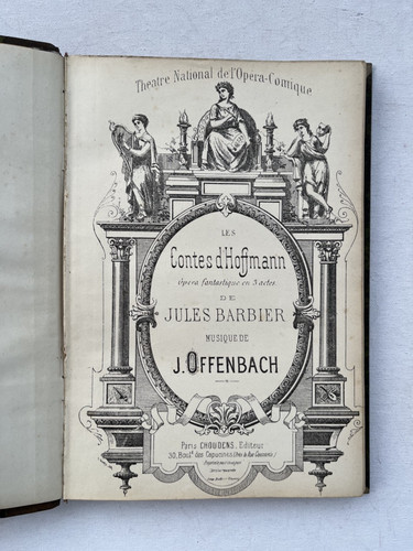 Noten offenbach les - noten.,