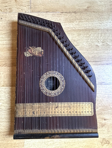 Antike zither oder autoharp - zither,