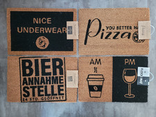 4Stück  60x40cm Fußmatte