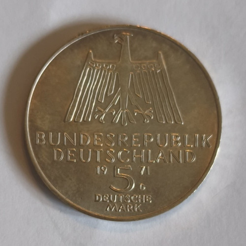 Brd gedenkmünze 1971 - dm,