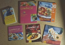 6x Kochbücher Set *Low Fat* - Gesunde Ernährung NEUWERTIG!