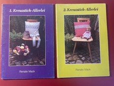 Konvolut, 18 Hefte Kreuzstich u. Stickideen 90iger Jahre, je Heft 42 Seiten  