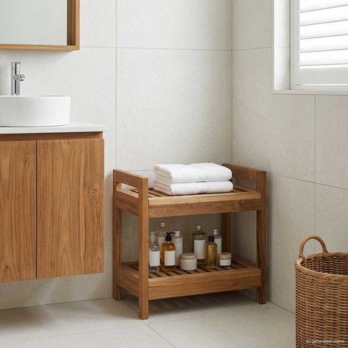 Vidaxl badregal natur 30 - vidaxl,