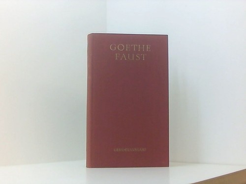 Goethes faust gesamtausgabe - gesamtausgabe, (