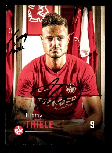 Timmy thiele autogrammkarte - timmy, 1