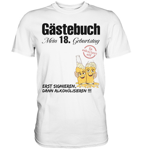 Gästebuch geburtstag - 18.,
