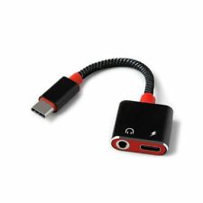Verteiler Kopfhörer Headset Ohrhörer Type-C USB USB-C Typ-C Laden Anschluß 3,5mm