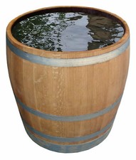 Holzfaß,Weinfaß,Regentonne,Faß,Eichenfaß, Miniteich,Pflanzkübel,Regenfaß,40-180L