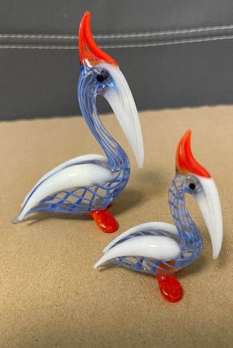 Glasfiguren pelikane - glasfiguren,