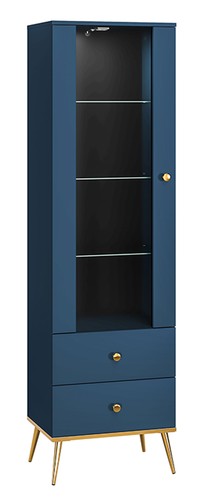 Standvitrine marine vitrine - marine,