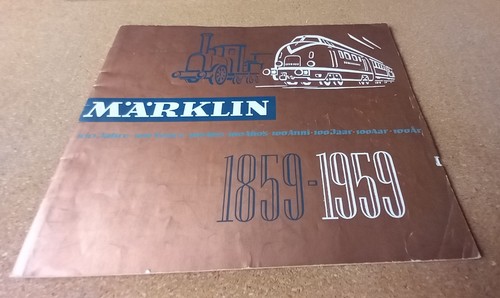 Märklin katalog 1859 1959 - katalog, 1859–1959