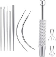 10 Stück Set Edelstahl