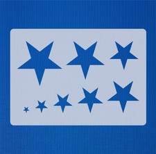 Motiv-Schablone ● Sterne