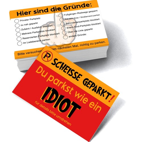 Scheisse geparkt lustige - geparkt,
