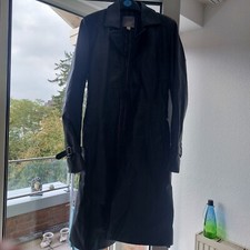 Schwarzen Damen Ledermantel