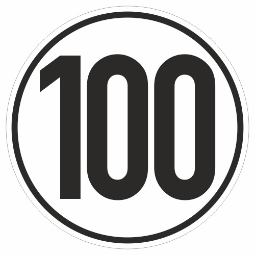 100 nach 58 - km/h, §58