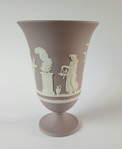 Wedgwood flieder jaspis vase - flieder,