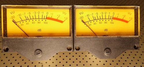 Telefunken m15a meter - telefunken, vu-meter