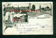 Litho-AK Stommeln, Pulheim, Rhein-Erft-Kreis, gel. 1908? nach Raeren, Eupen, BE