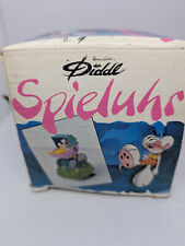 Diddl Spieluhr (funktioniert) Baby im Kinderwage  | Vintage + Originalverpackung