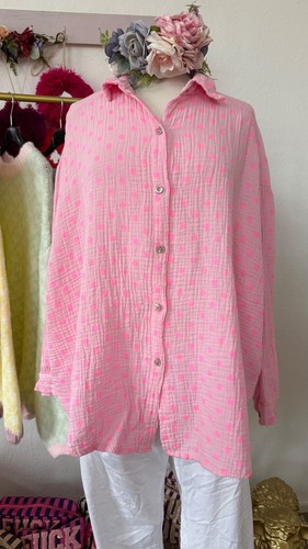 Bluse hemd tunika musselin - bluse,