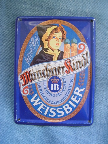 Blechschild münchner kindl - blechschild,