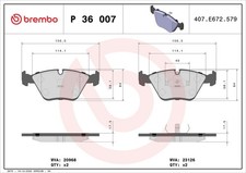 BREMBO Bremsbelagsatz