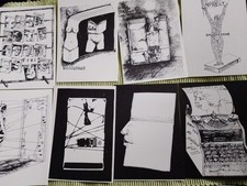 KunstPostkarten 11 Stk-Set sw