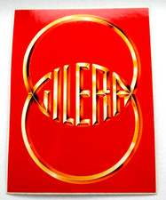 Werbe-Aufkleber Gilera Logo