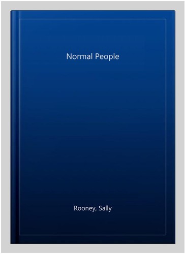 Normal people paperback by - normal,