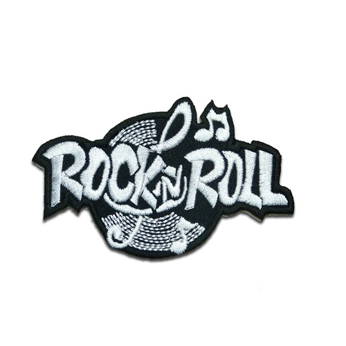 Aufnäher bügelbild rock - aufnäher,