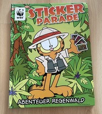 Garfield Sticker Parade WWF Abenteuer Regenwald Tegut