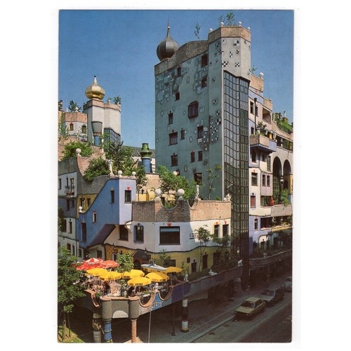 Hundertwasser haus in - ak, "hundertwasser"-haus