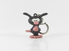 Marsupilami === Figur Schlüsselanhänger schwarz Dupuis 60er Jahre
