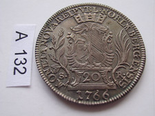 Nürnberg Stadt 20 Silber Kreuzer 1766 SR Titel Josef von Habsburg RDR