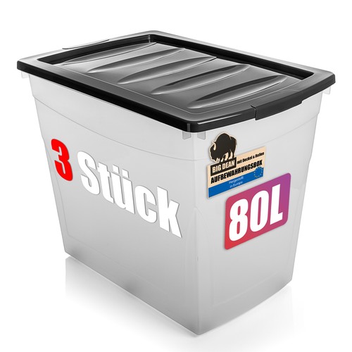 Aufbewahrungsbox mit - l,