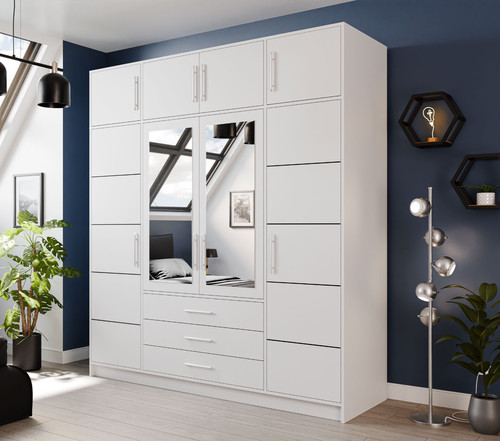 Moderne drehtürenschrank - moderne,