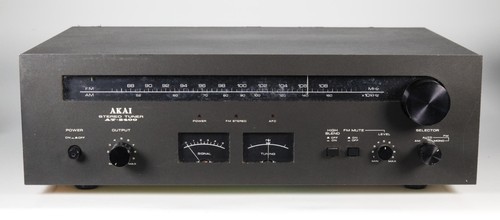 Akai 2400 stereo tuner - at-2400, stereo-tuner