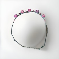 Konplott  Collier Verstellbar Beidseitig Tragbar Rot Mit Stickerei