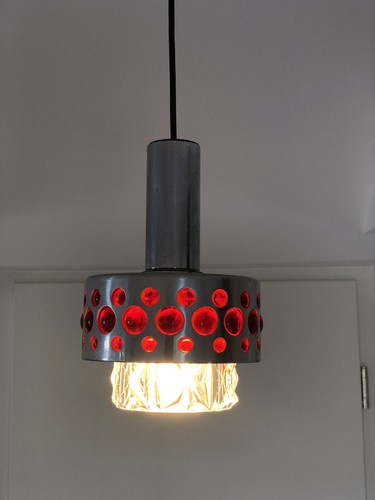 Vintage space age deckenlampe - vintage,