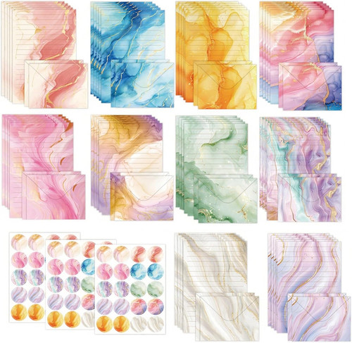 160 stück briefpapier - 160,