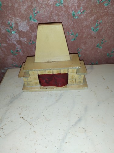 Alter kamin beleuchtet v - kamin,