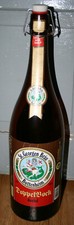 Buttenheim 3 Liter leere Bierflasche Bügelverschluss, St Georgenbräu, Doppelbock