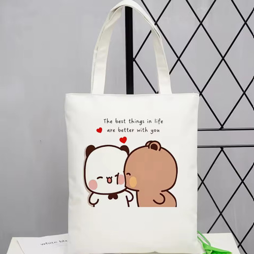 Handtasche shopper mit bären - mit,