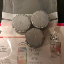 3 Neuwertige Verschlusskappen 30 mm Durchmesser für Koch Chemie Bio Cycle uva.