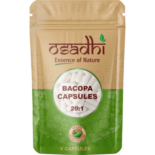 Bacopa monnieri extrakt 600mg - monnieri,
