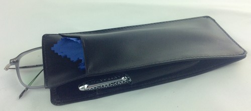 Echt leder etui handmade - leder,